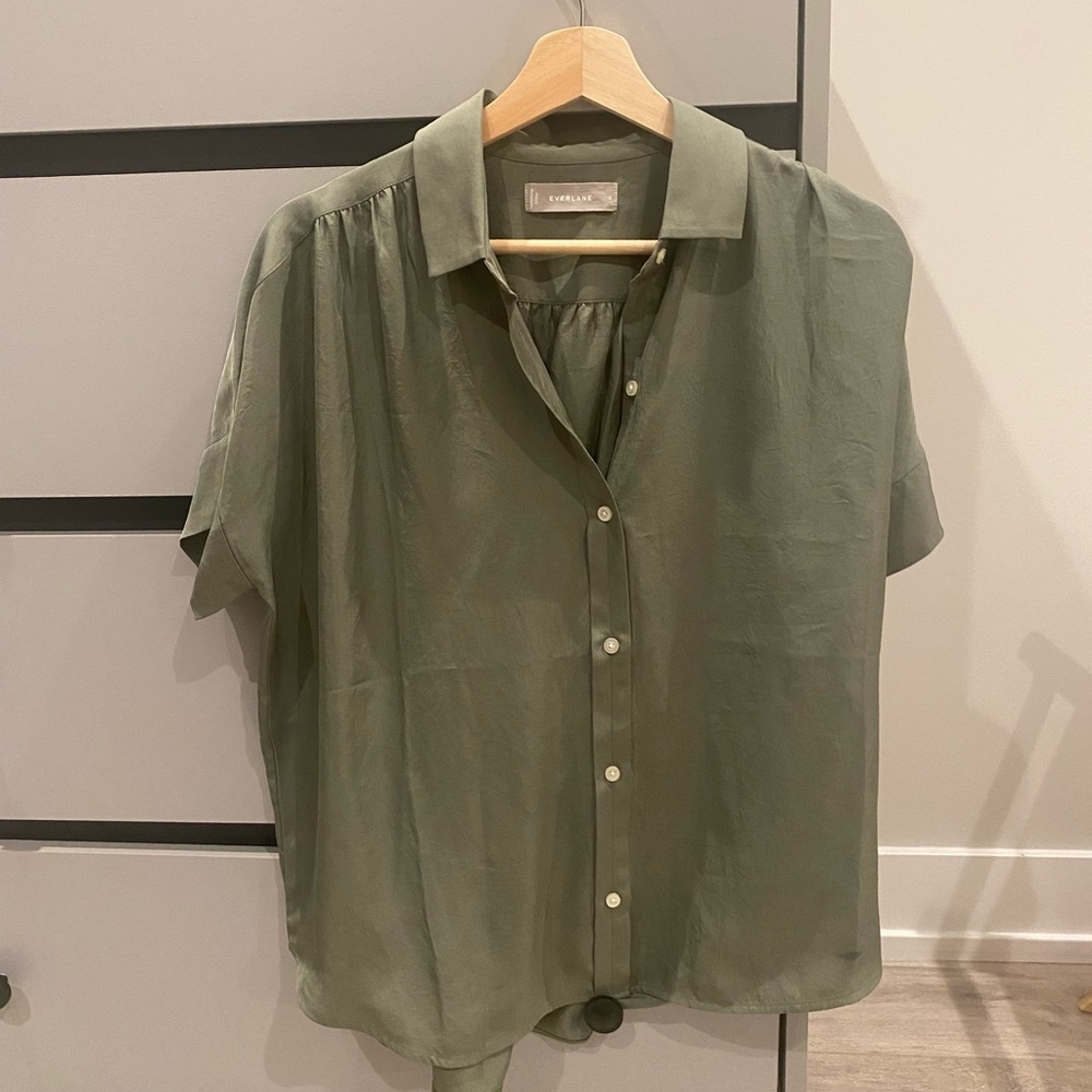 Everlane Olive Green Women's Top